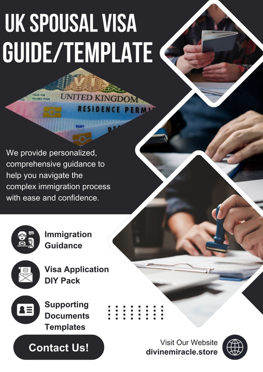 UK Spousal Visa DIY Template